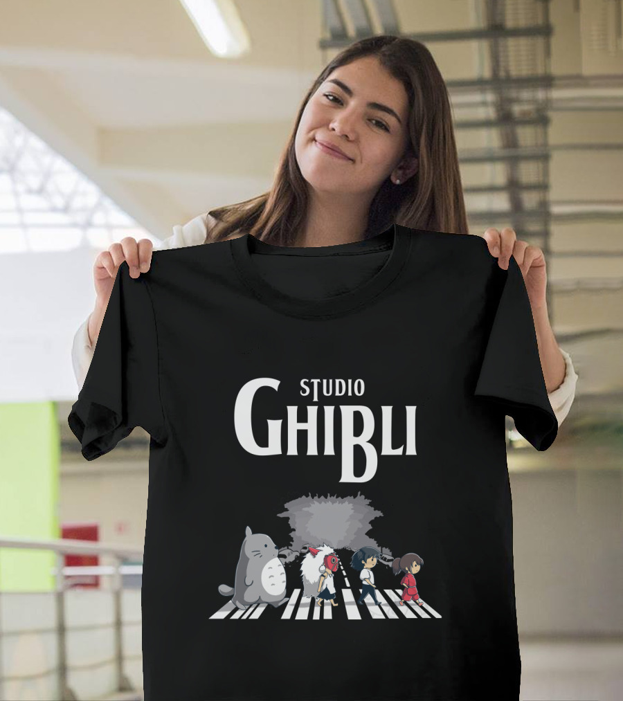 Studio Ghibli Abbey Road Crossing T-Shirt