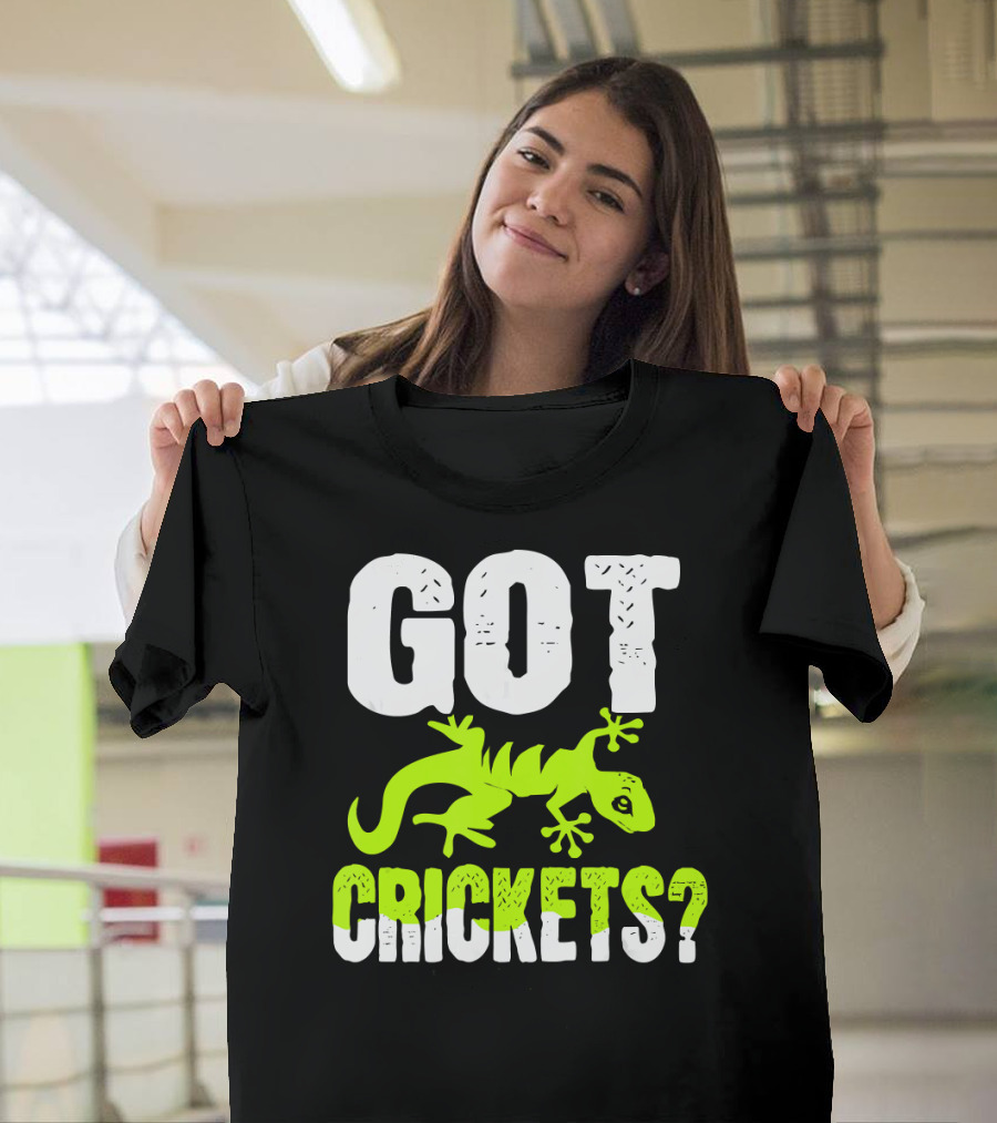 Got Crickets? Leopard Gecko Inquiry T-Shirt