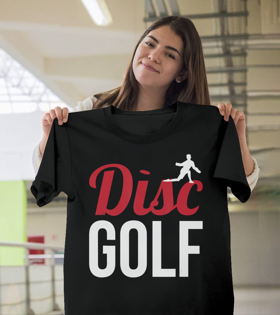 Disc Golf Retro Frisbee Golfer T-Shirt