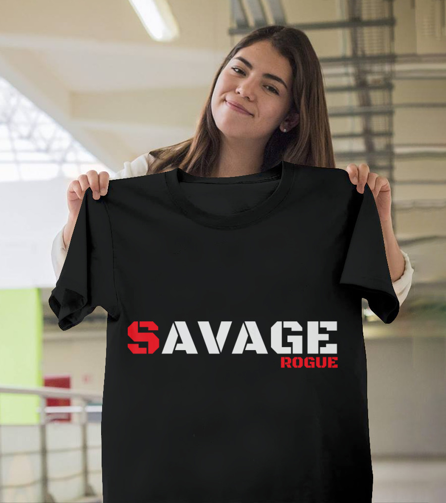 Savage Rogue Armed Forces Warrior Soldier T-Shirt