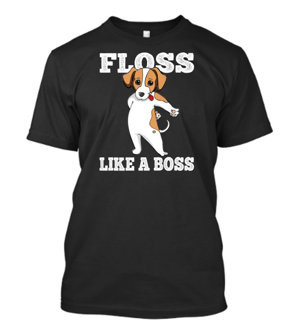 Floss Like A Boss Jack Russell Terrier Dancing T-Shirt
