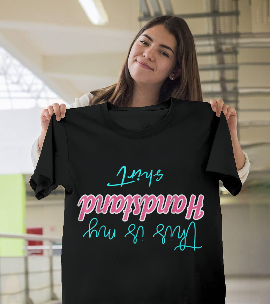 Gymnastics This Is My Handstand Shirt Upside Down T-Shirt