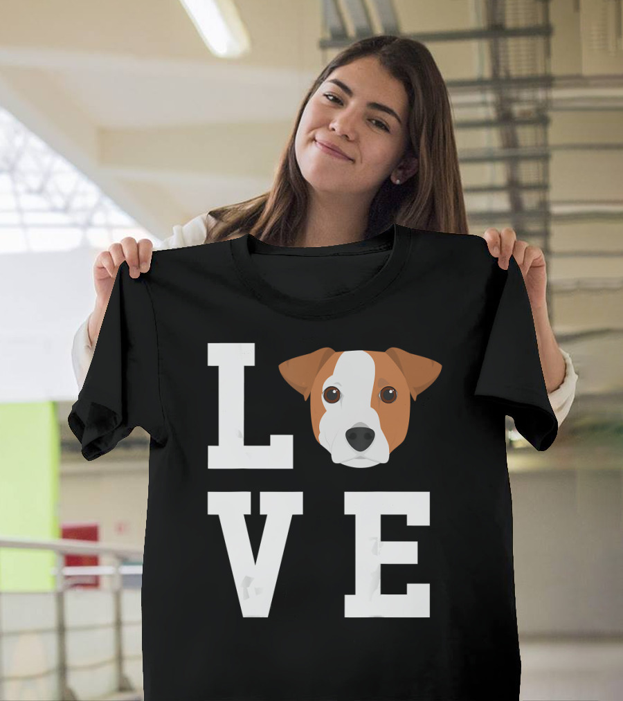 Love My Jack Russell Terrier Dog T-Shirt