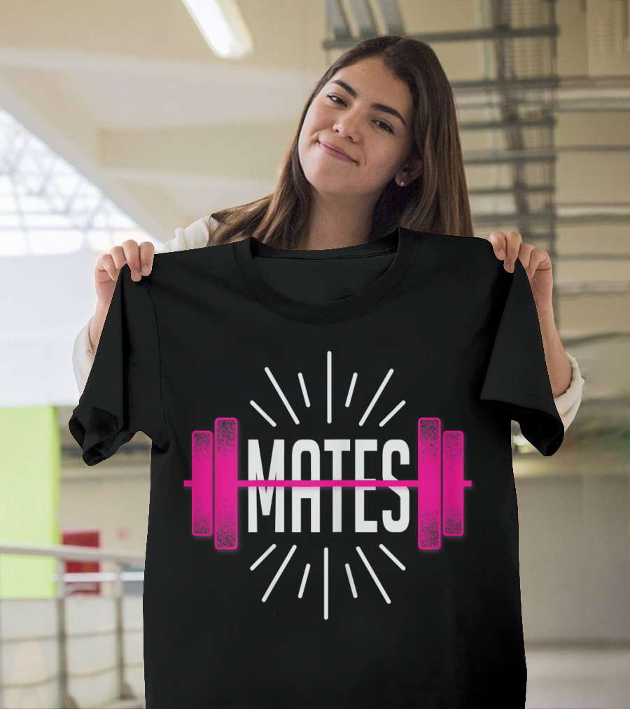 Swole Mates Fitness Weightlifting Barbell Enthusiast T-Shirt