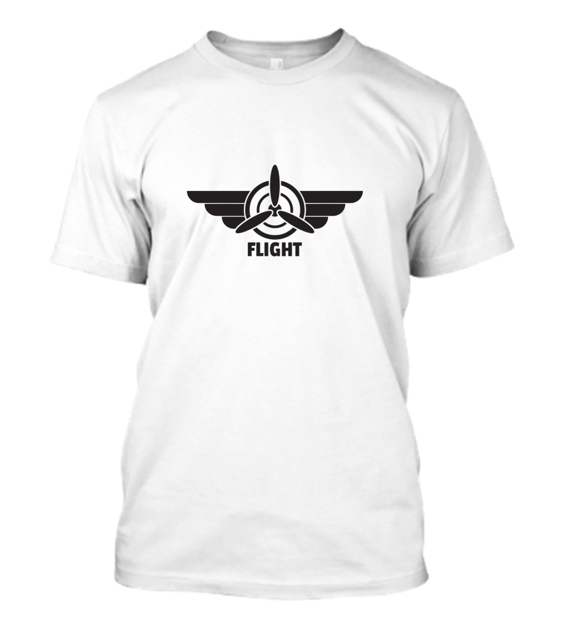 FLIGHT Propeller Wing Emblem T-Shirt
