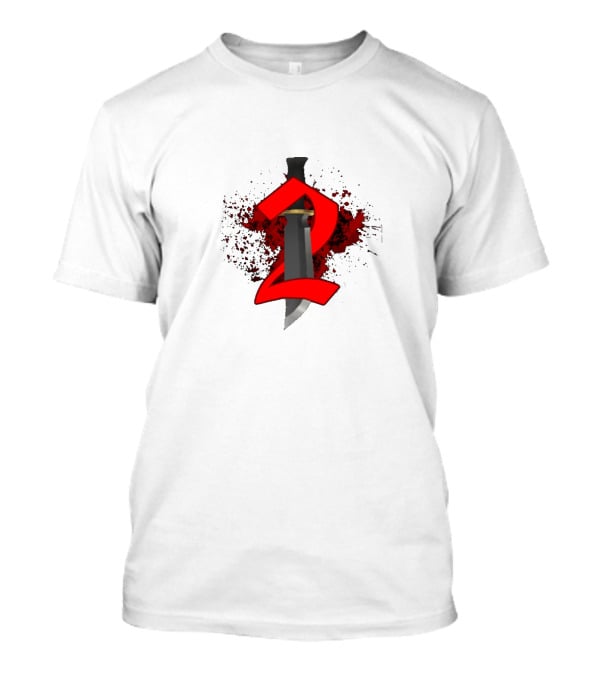 MM2 Murder Knife Bloody Number Two T-Shirt