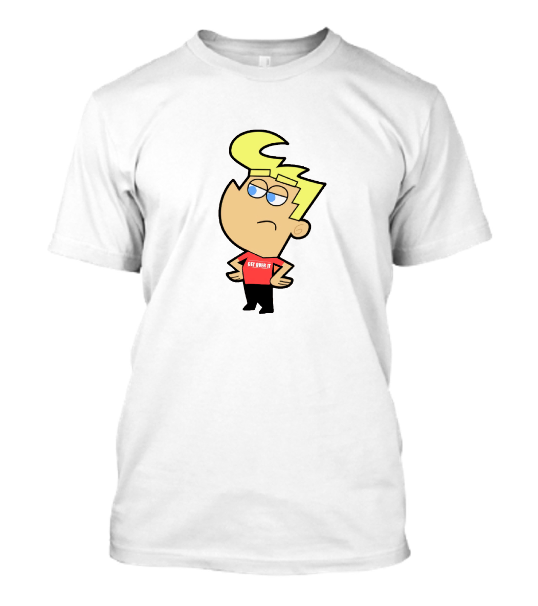 Cringe Carter Get Over It Cartoon Character T-Shirt