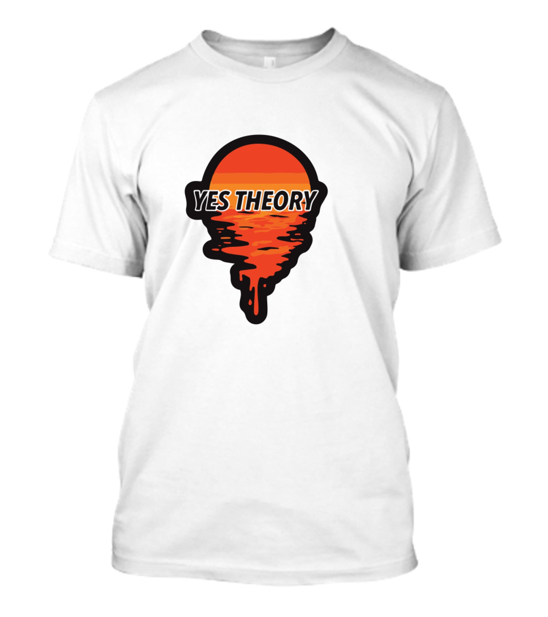 Yes Theory Melting Sun Ocean Horizon T-Shirt