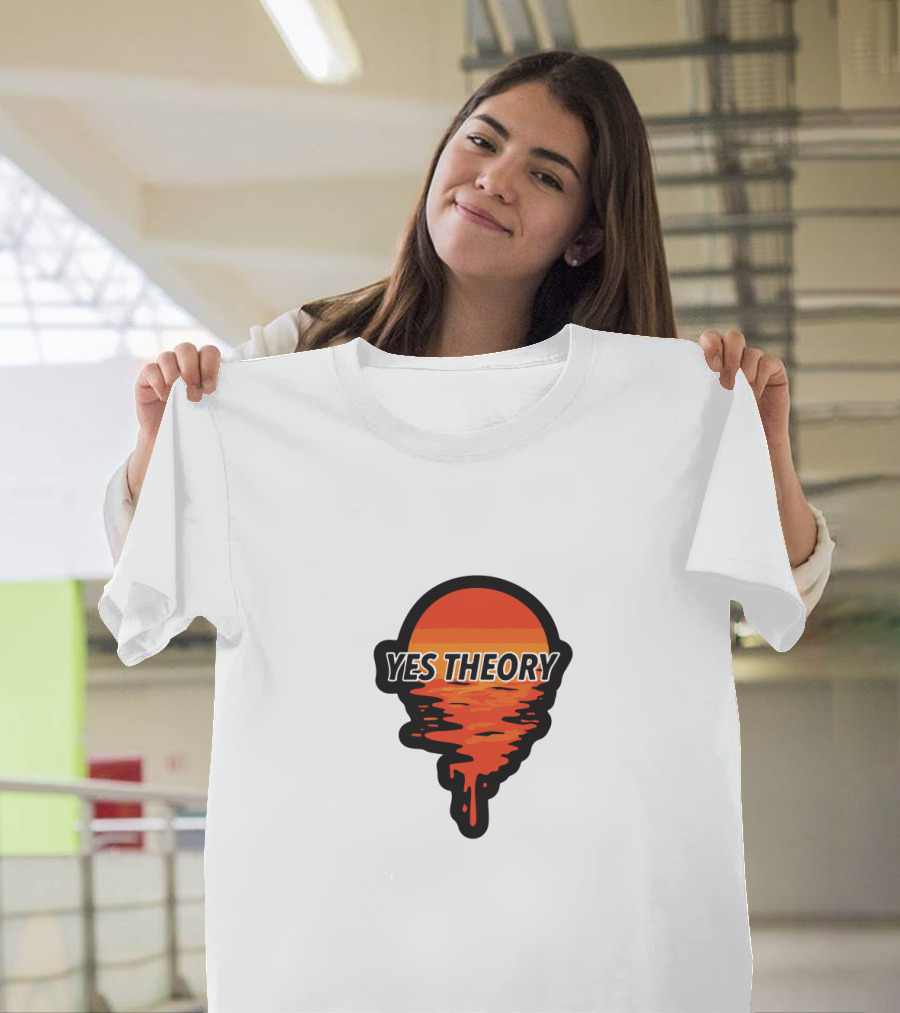 Yes Theory Melting Sun Ocean Horizon T-Shirt