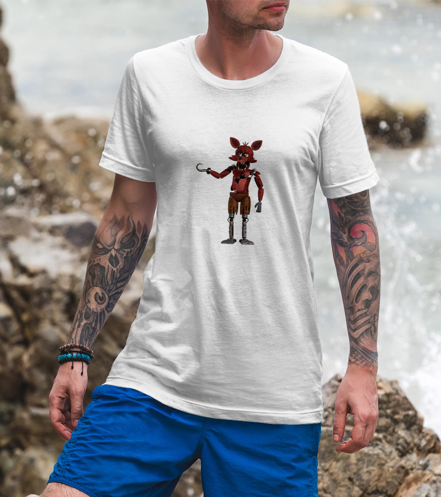 FNAF AR Foxy Animatronic Character T-Shirt