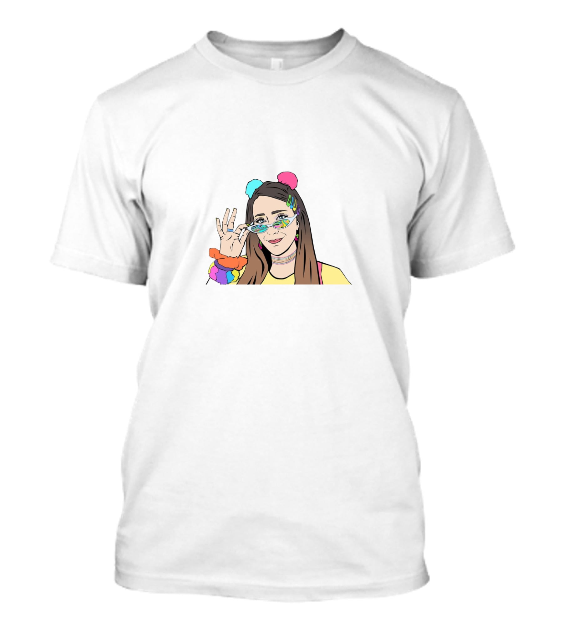 Jenna Marbles Colorful T-Shirt
