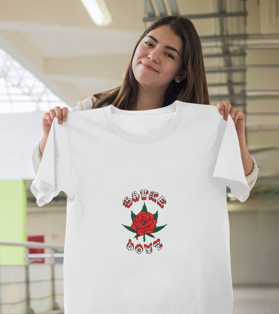Lil Mosey Sauce Boyz Rose T-Shirt