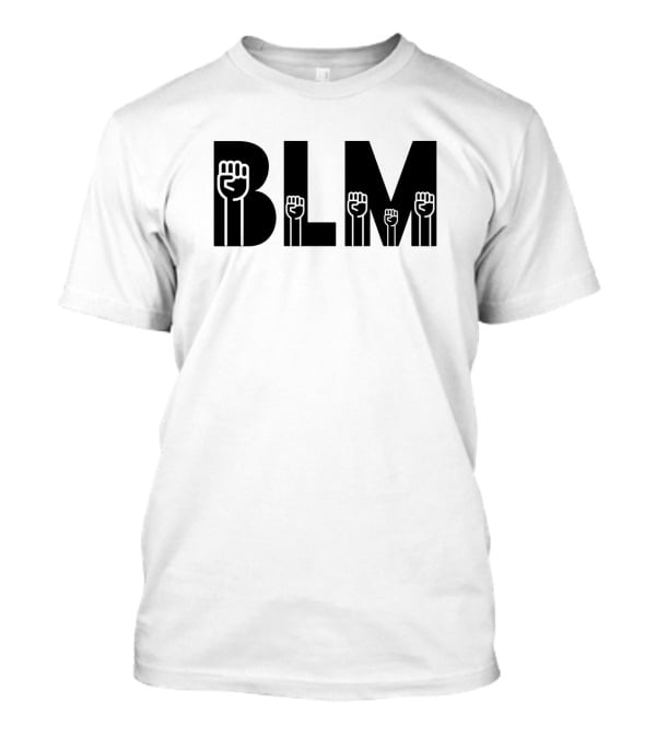 BLM Fists Raised Solidarity T-Shirt