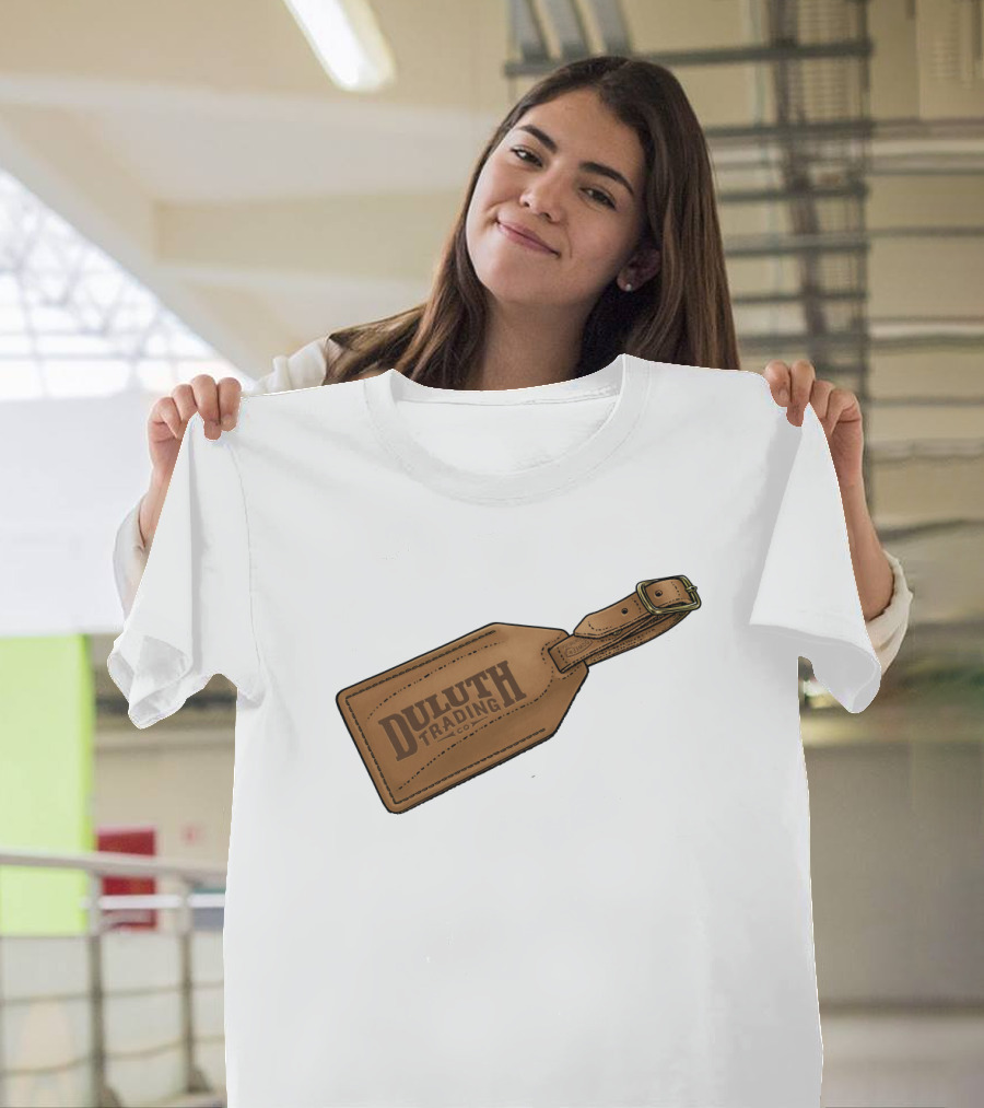 Duluth Trading Co Leather Tag T-Shirt