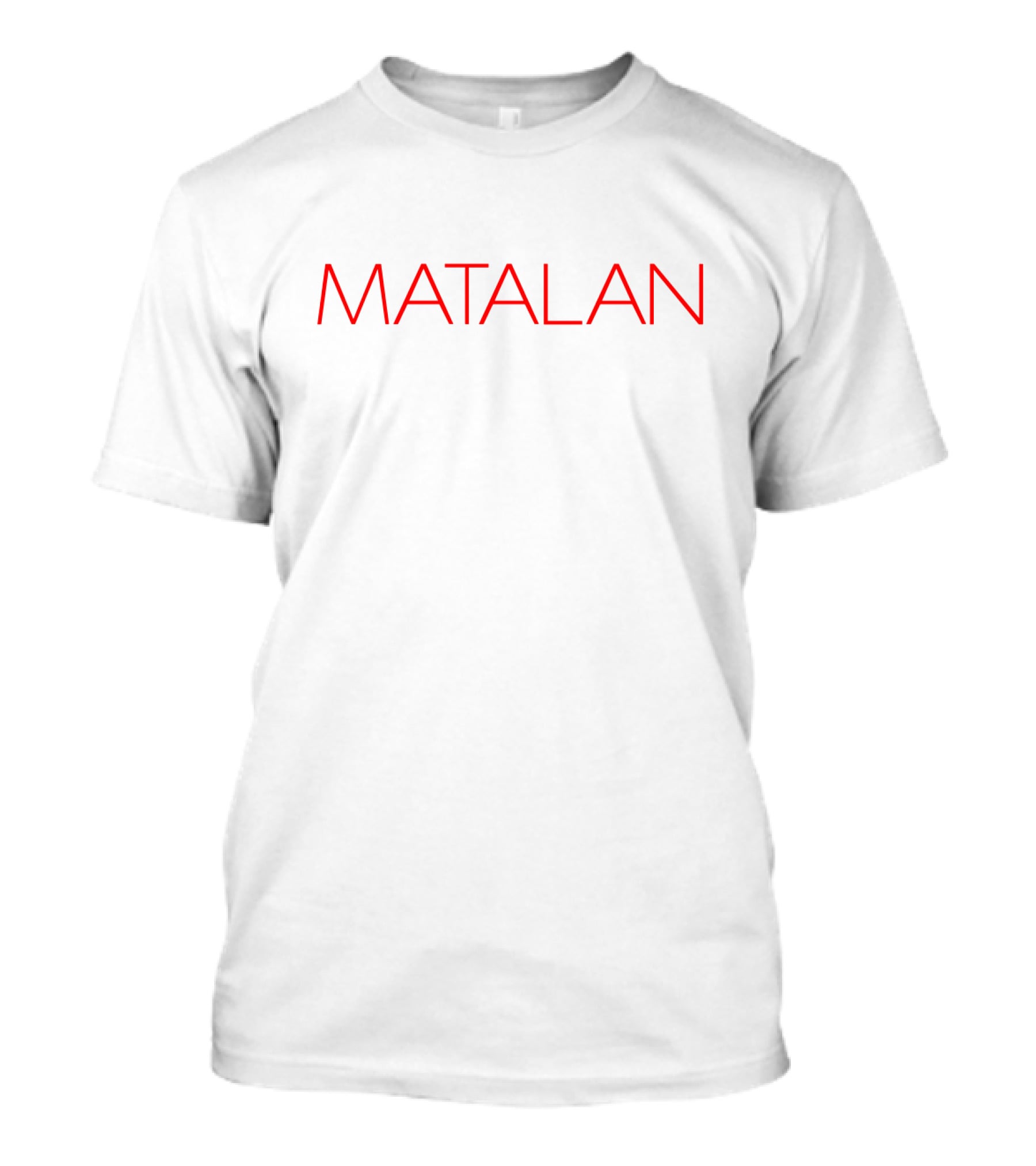 Matalan Red Text T-Shirt