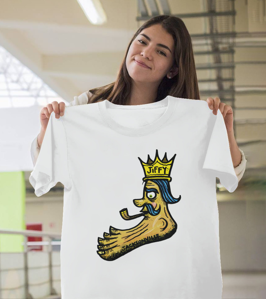Jiffy J. Jacksonville Crowned Foot with Pipe T-Shirt