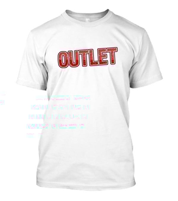 OUTLET Distressed Red T-Shirt