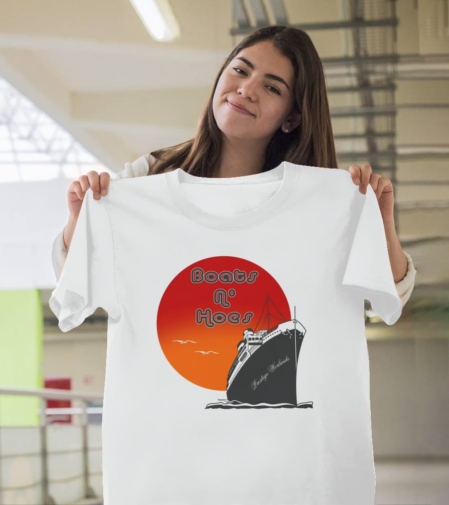 Boats N' Hoes Prestige Worldwide Step Brothers Sun Cruise T-Shirt