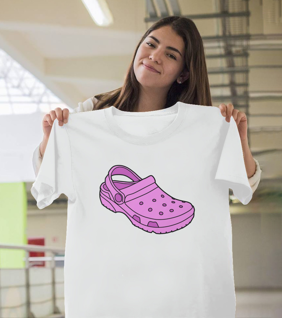 Crocs Pink Clog T-Shirt