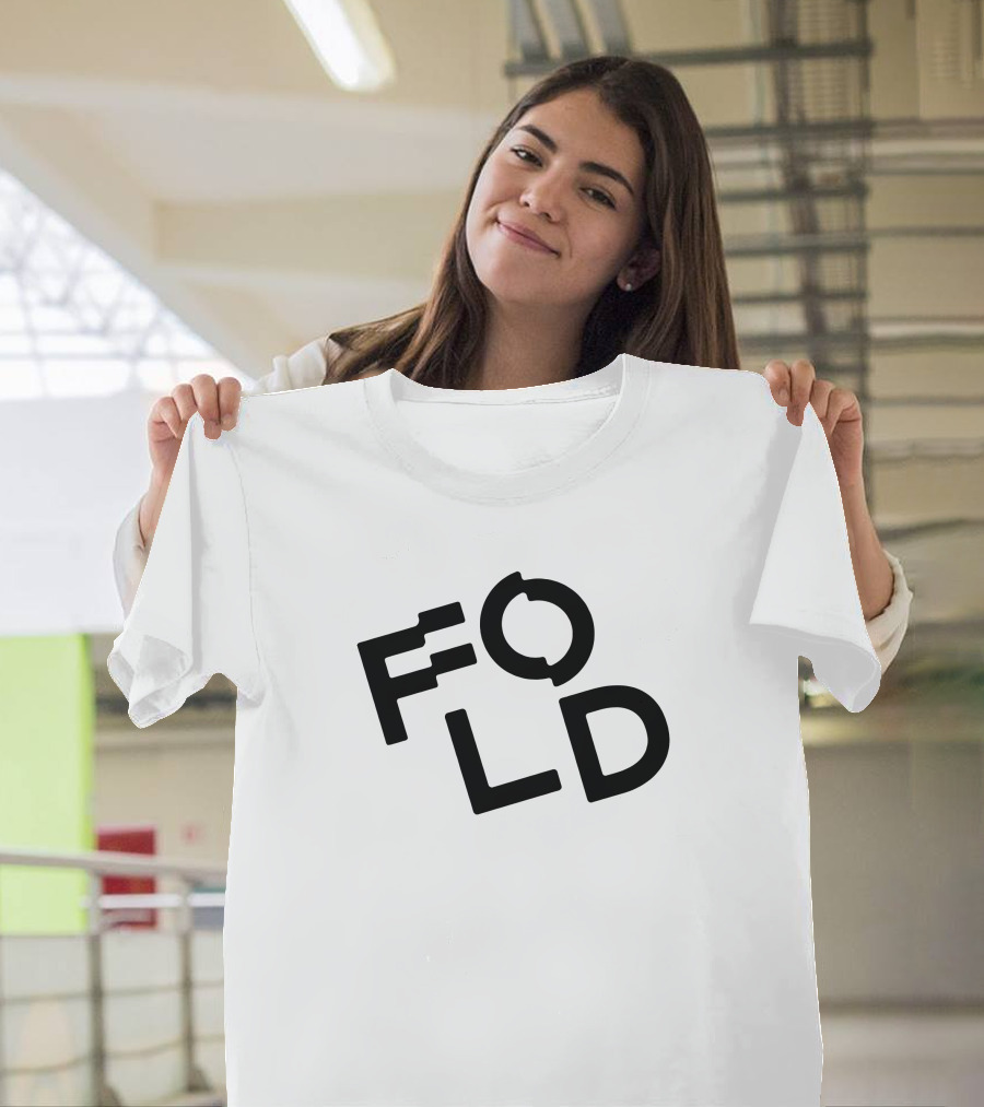 Folding Guide Optical Illusion T-Shirt