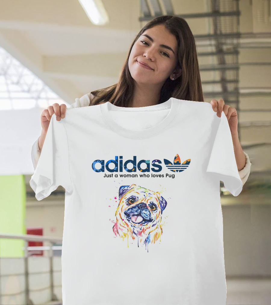 Just a Woman Who Loves Pug T-Shirt