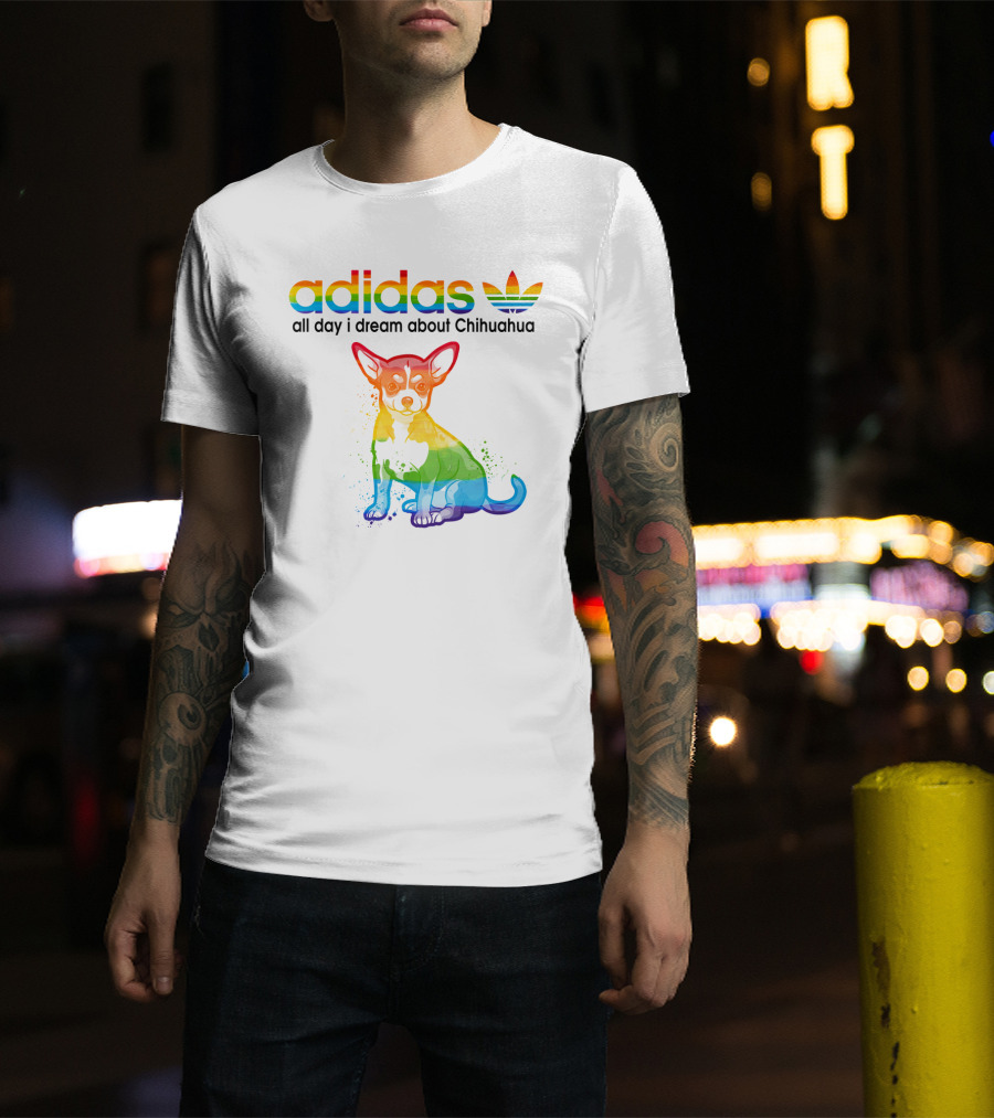 All Day I Dream About Chihuahua Awesome Chihuahua Dog Pride T-Shirt