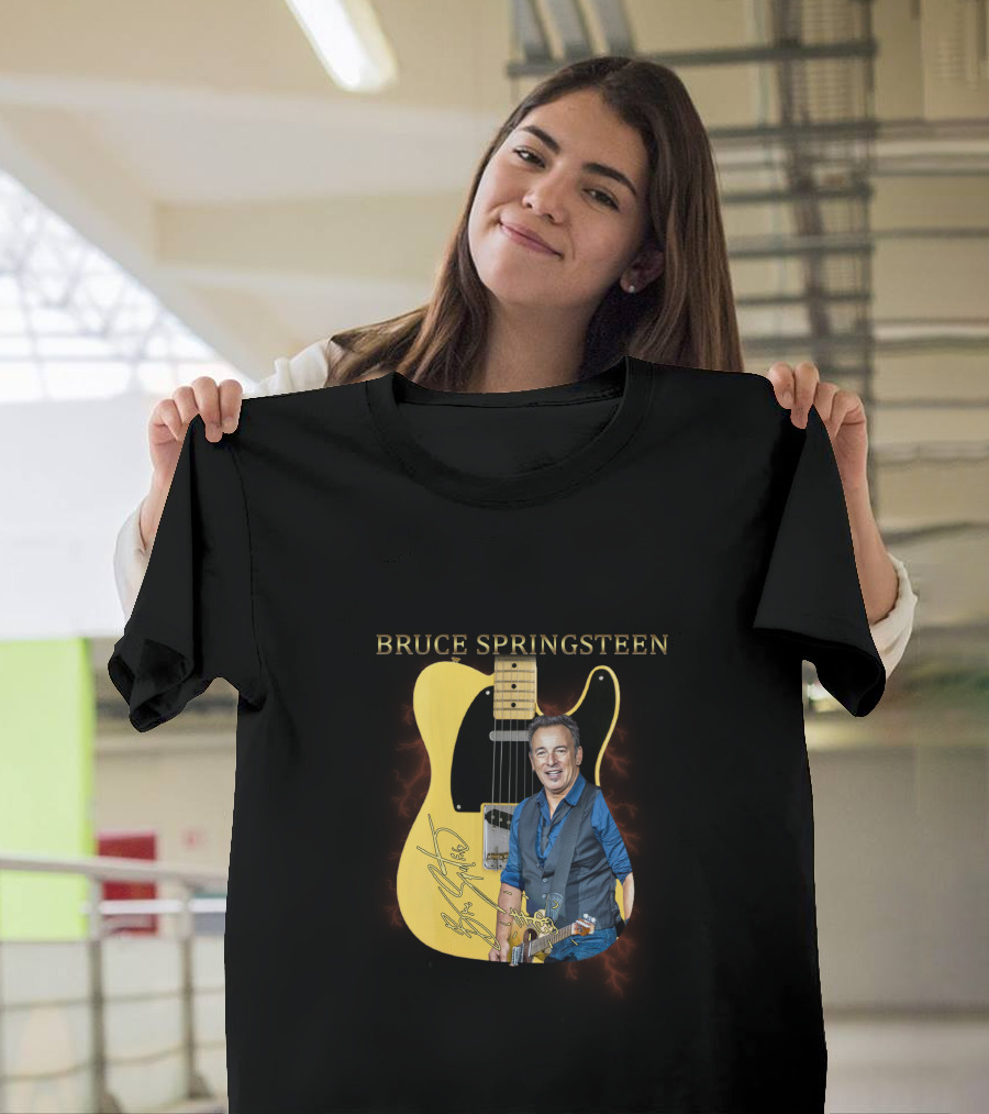 Bruce Springsteen Signature Guitar with Classic Telecaster T-Shirt