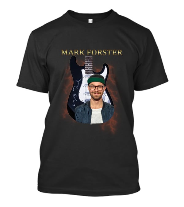 MARK FORSTER Signature Guitar With Lightning T-Shirt