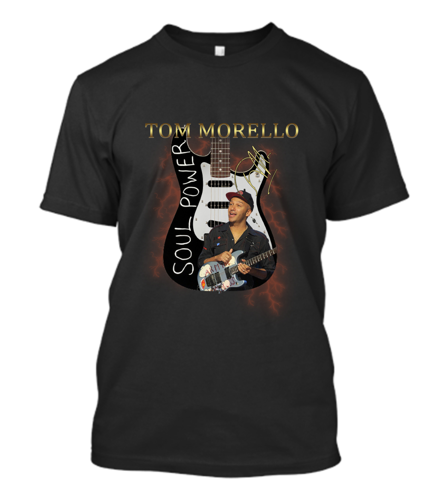 Tom Morello Soul Power Signature Guitar T-Shirt