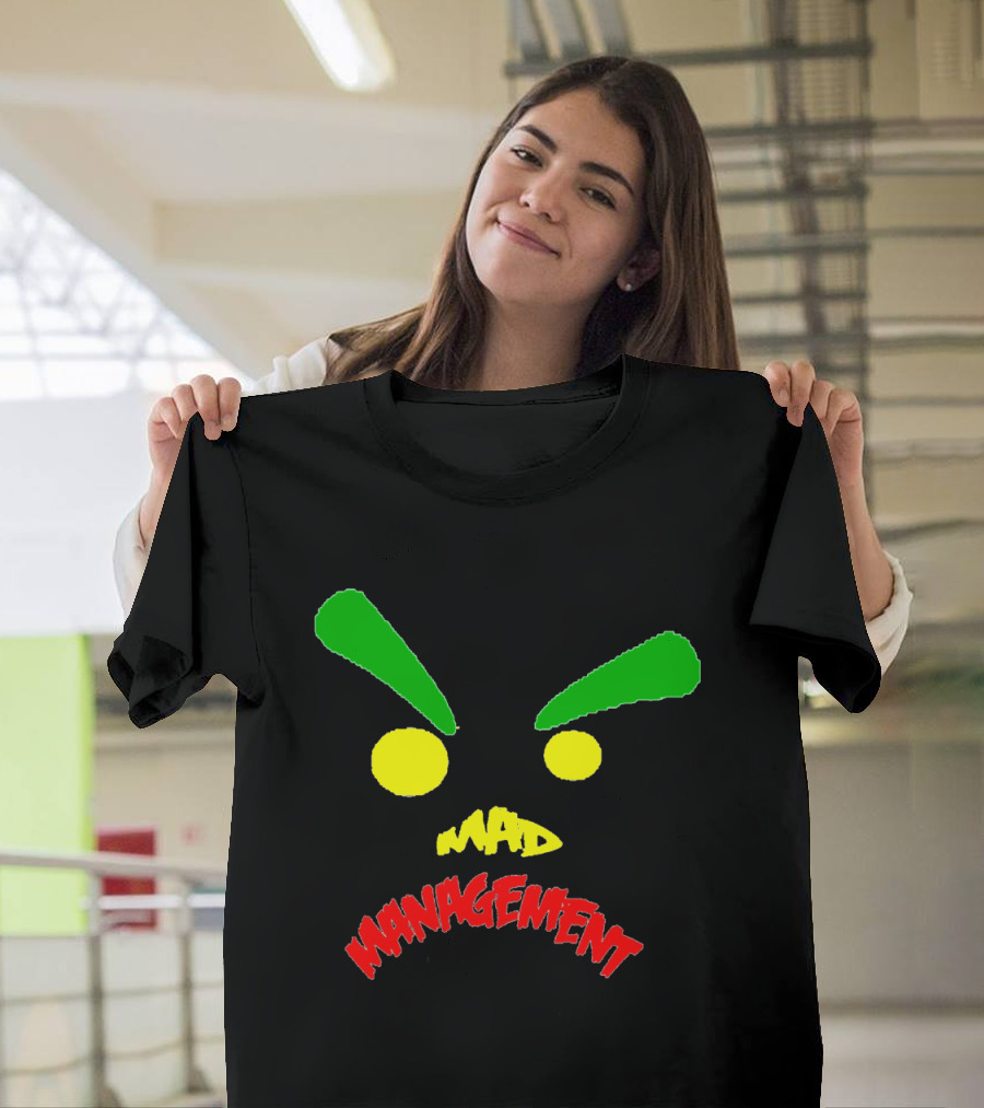 Mad Management Lion of Africa Multi Colored Bold Expression T-Shirt