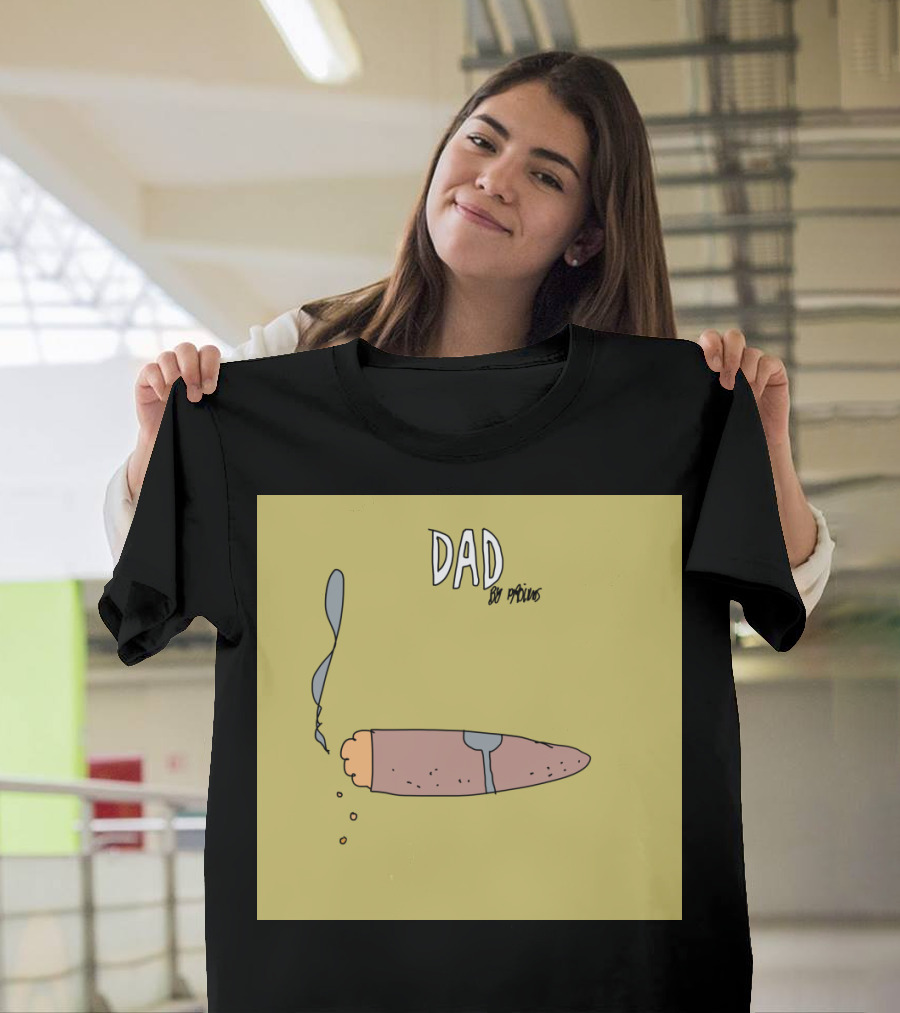 DAD by Paxilus with Cartoon Cigar T-Shirt