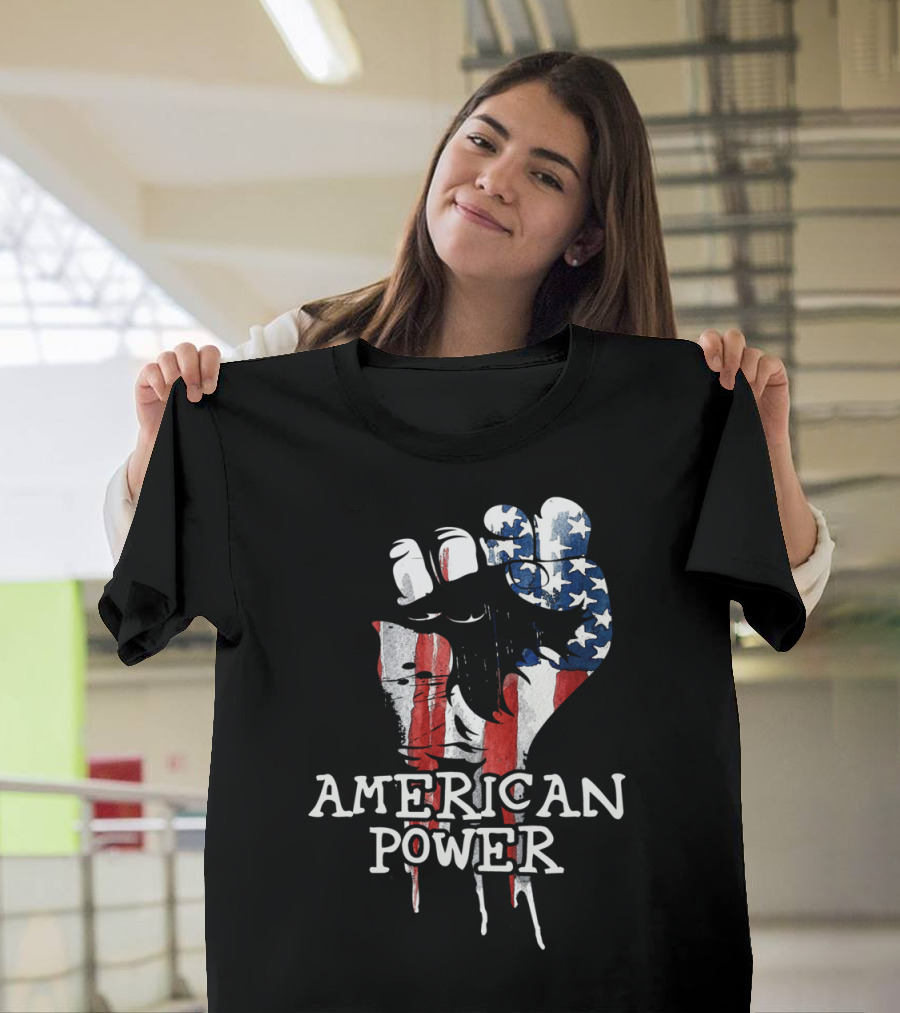American Power Patriotic Fist T-Shirt