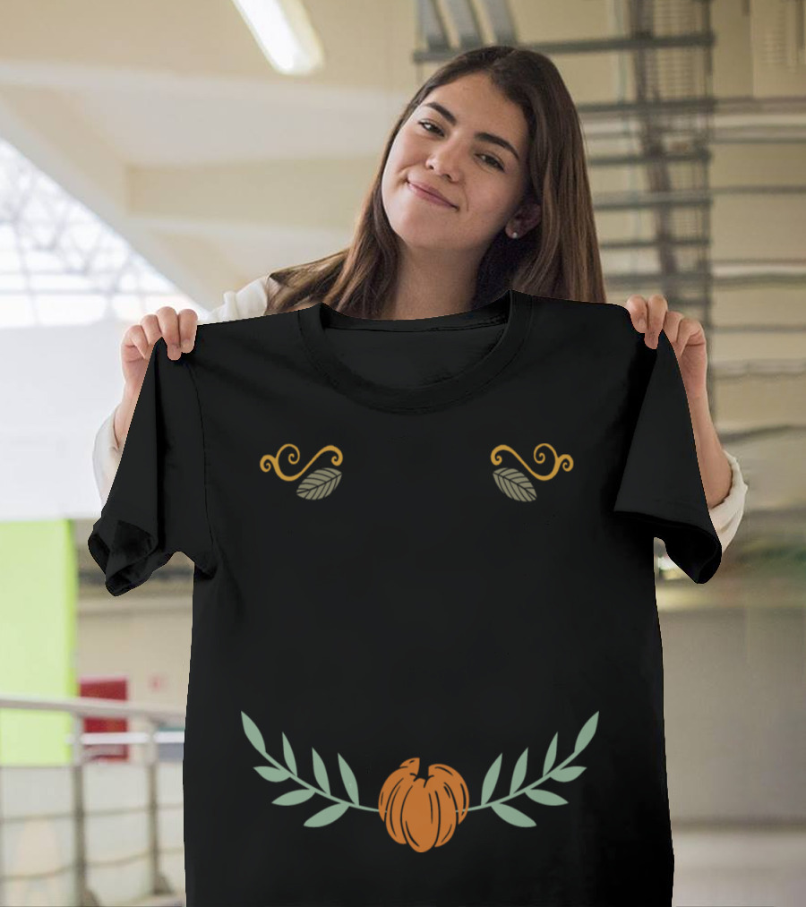 You Are Pumpkin to My Spice Autumn Leaves and Pumpkin T-Shirt