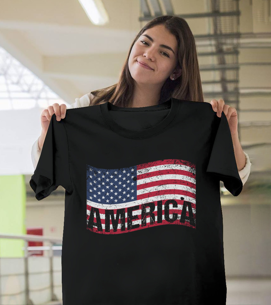 America American Flag T-Shirt