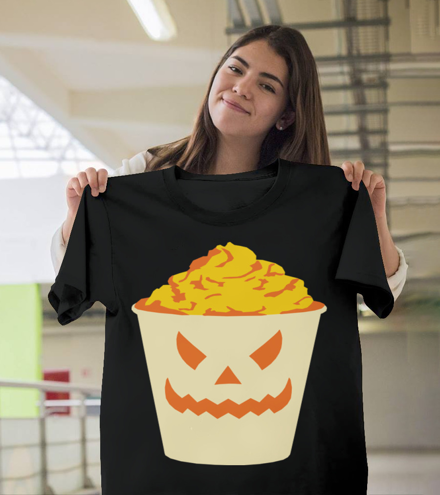 Pumpkin Spice Lattoween Jack-O'-Lantern Cup T-Shirt