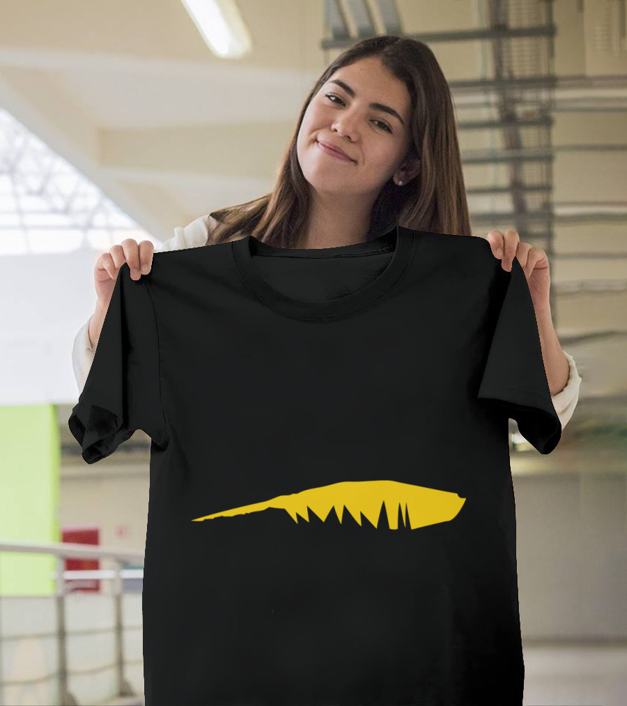 Skeleton Hand with Yellow Feather T-Shirt