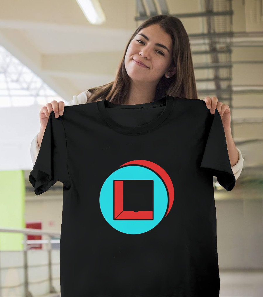 Legion Square within Overlapping Red and Blue Circles T-Shirt