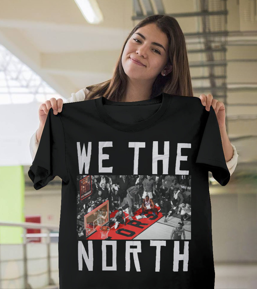 We The North Iconic Buzzer Beater Moment Raptors Basketball T-Shirt
