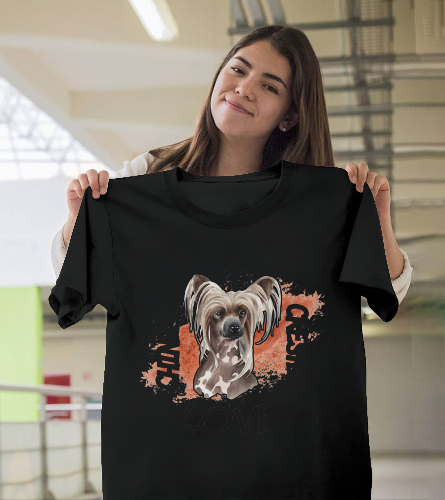 There's No Love Like Chinese Crested Love T-Shirt