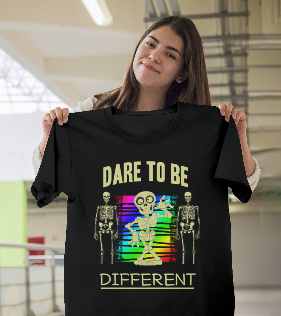 Dare to Be Different Skeleton T-Shirt
