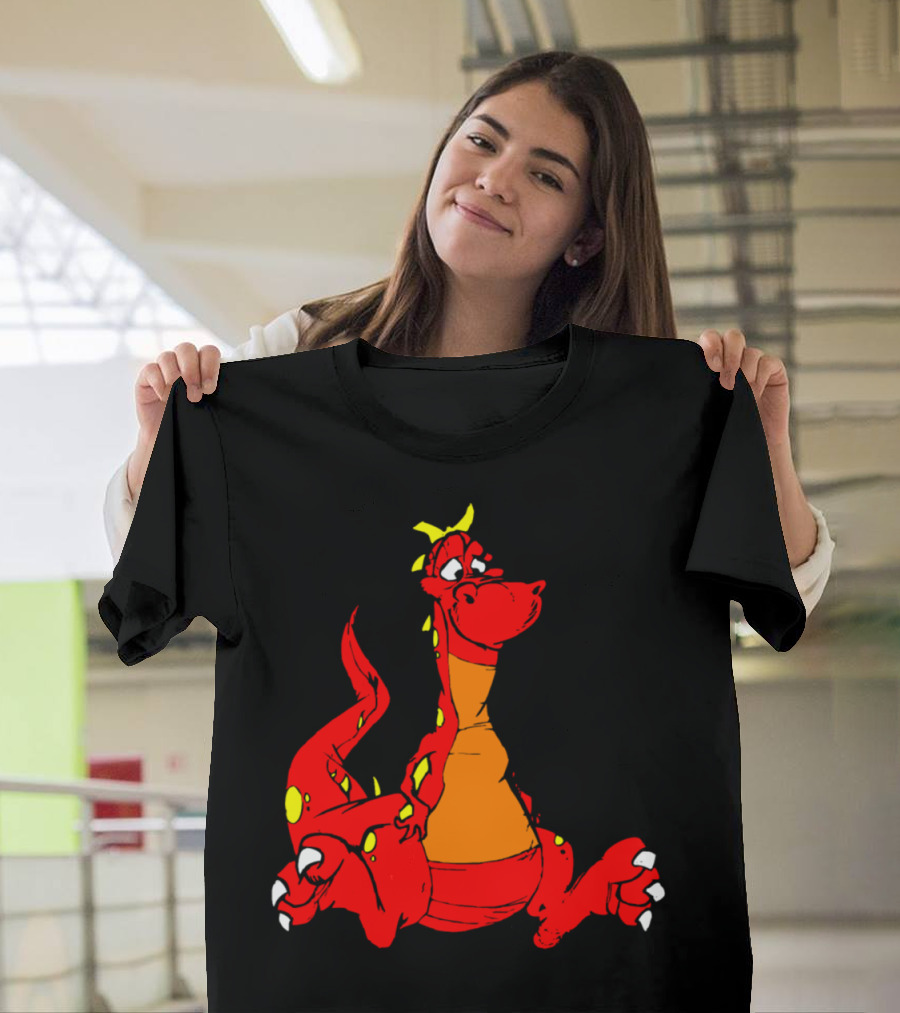 Drache Dragon Dinosaurier Cartoon Dinosaur T-Shirt