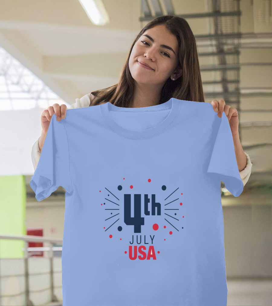 4th July USA Fireworks T-Shirt