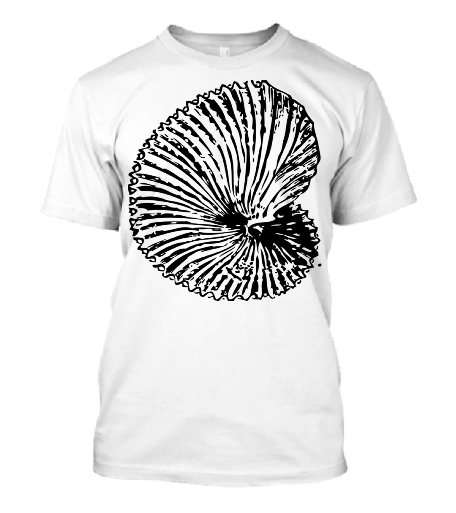 Argonaut Shell Black Nautilus T-Shirt