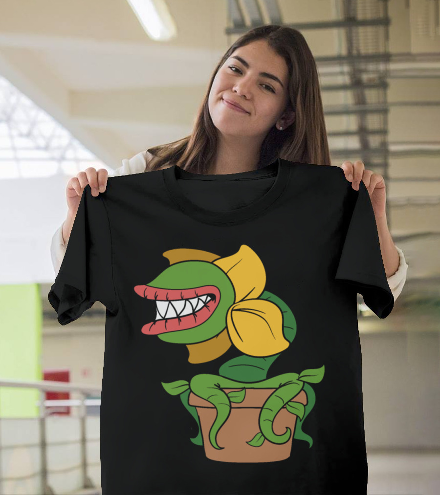 Halloween Monster Venus Flytrap Horror T-Shirt