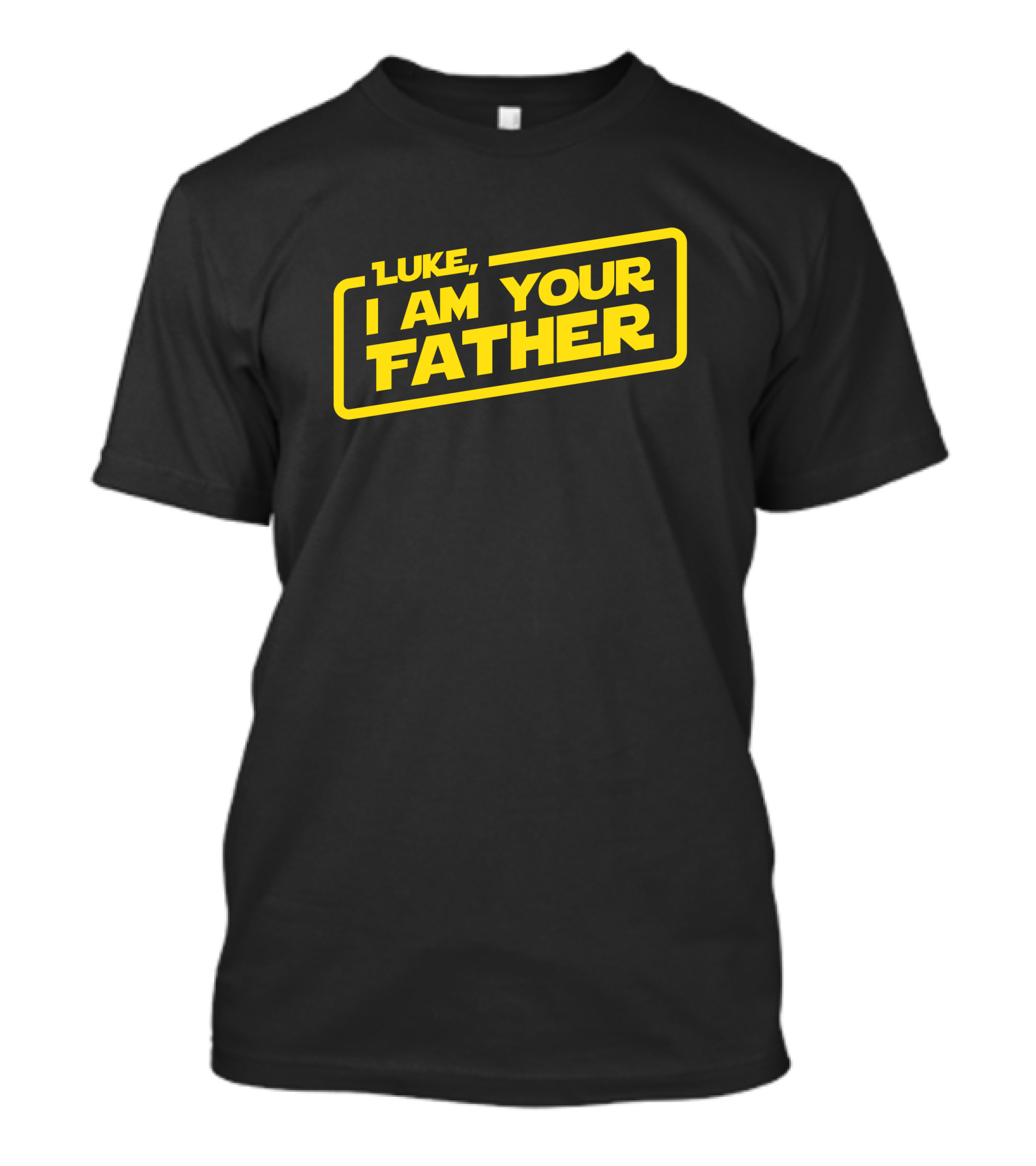 LUKE I AM YOUR FATHER Yellow T-Shirt