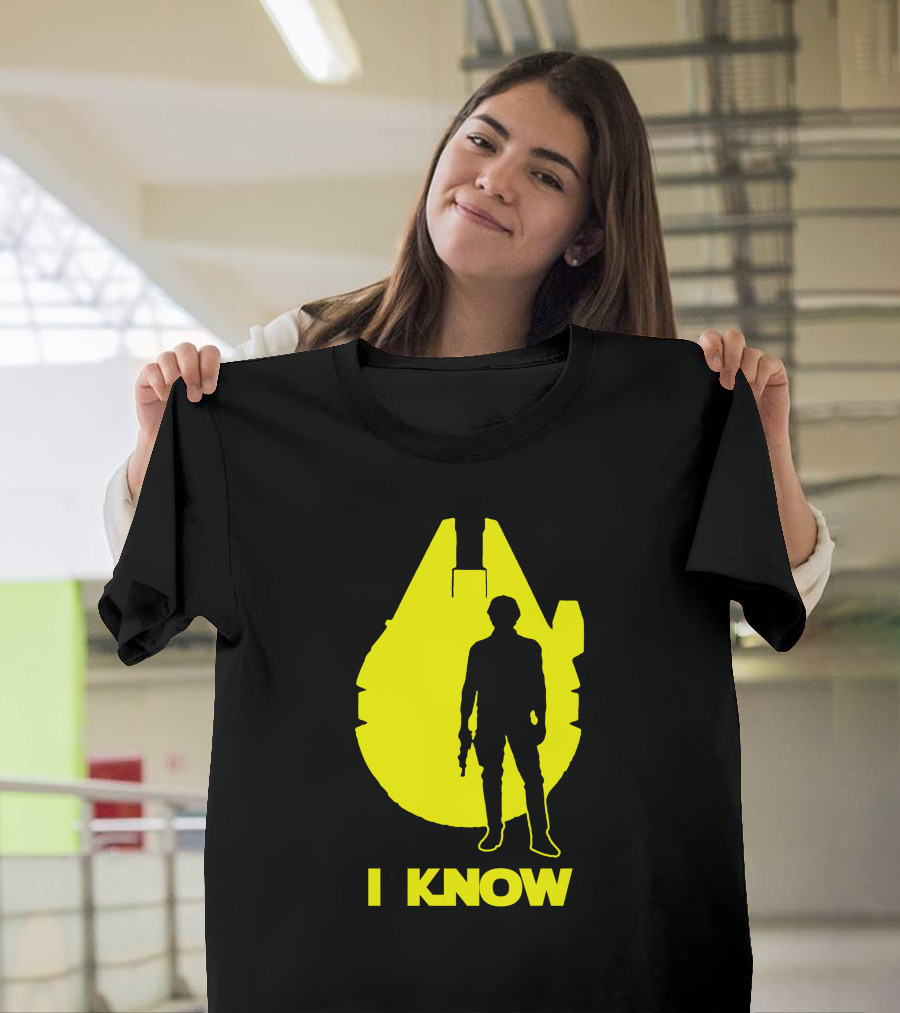 Starwar Couple I Know Millennium T-Shirt
