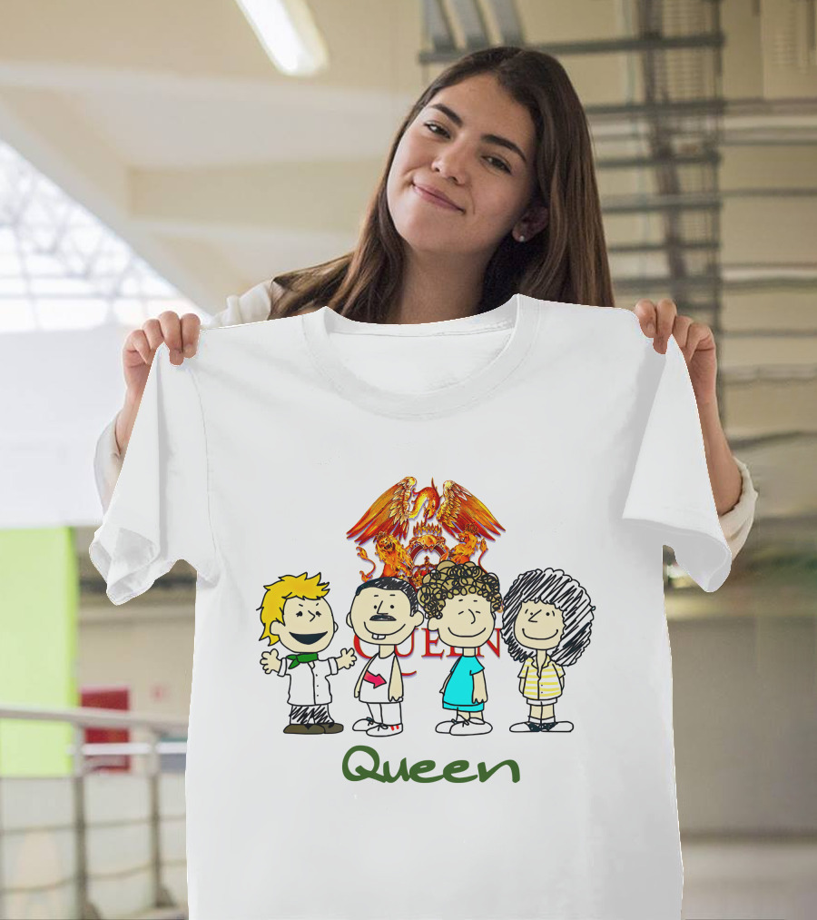 Queen Characters With Phoenix Crest T-Shirt
