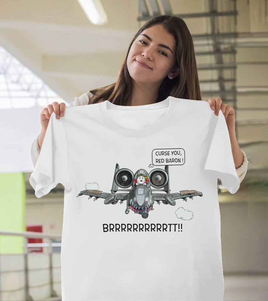 Curse You Red Baron BRRRRRRRRRRTT T-Shirt