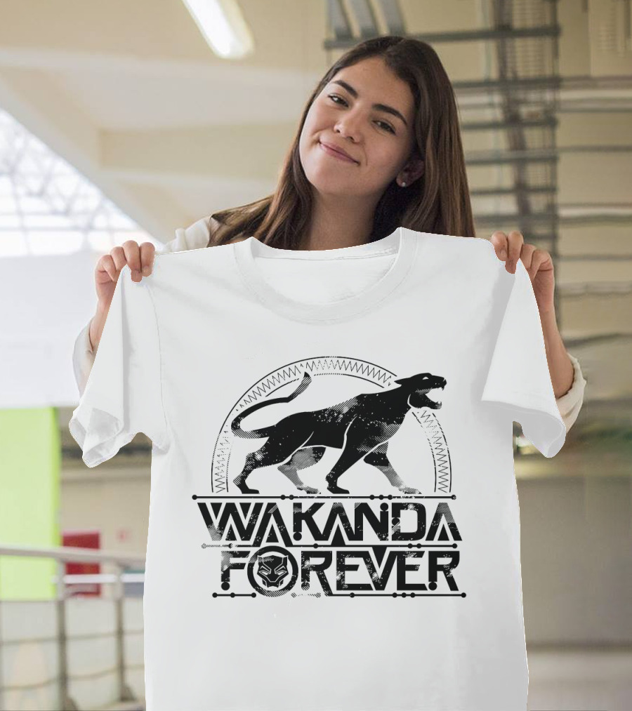 Wakanda Forever Panther T-Shirt