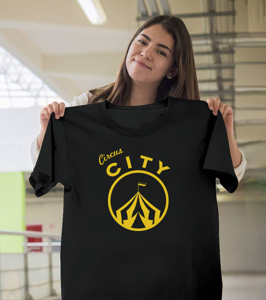 Circus City GSW Golden Yellow Tent T-Shirt